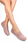 MOCASINI MOV PIELE NATURALA INTOARSA WM424R01