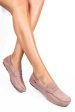 Mocasini mov piele naturala intoarsa wm424r01