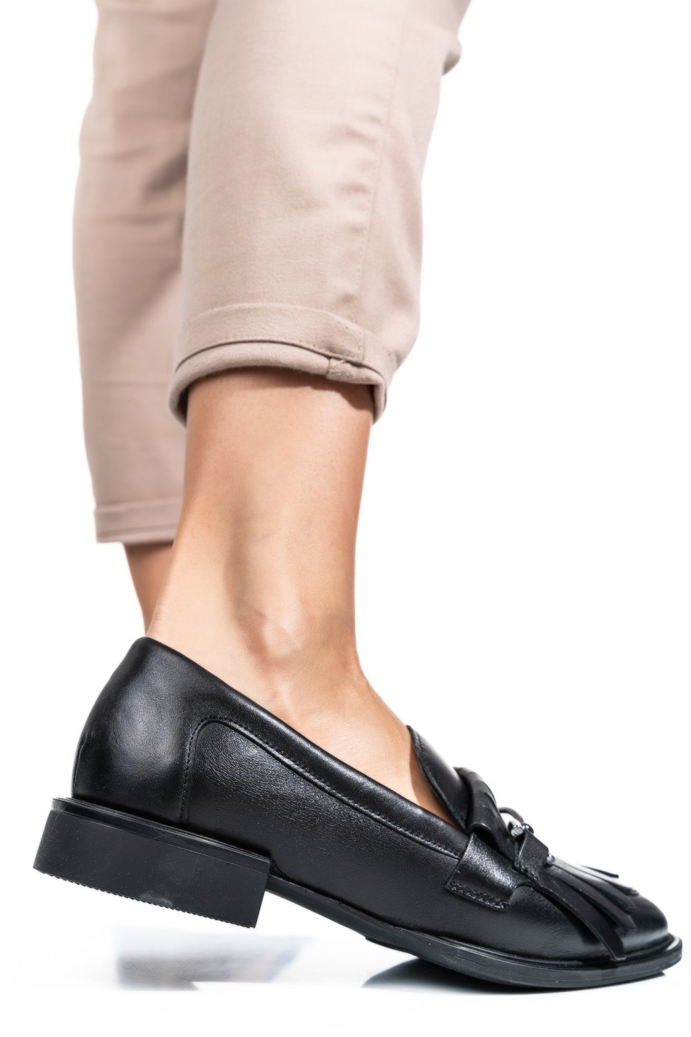 MOCASINI NEGRI PIELE NATURALA 4S7752