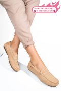 MOCASINI CAMEL PIELE NATURALA INTOARSA WM424R01