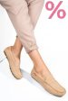 Mocasini camel piele naturala intoarsa wm424r01