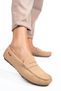 MOCASINI CAMEL PIELE NATURALA INTOARSA WM424R01