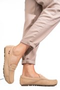 MOCASINI CAMEL PIELE NATURALA INTOARSA WM424R01