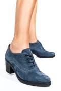 BOTINE BLEUMARIN PIELE NATURALA INTOARSA 0PC17