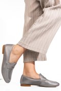 MOCASINI FEMEI PIELE NATURALA PEWTER WS-263R17