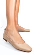BALERINI BEJ PIELE NATURALA E2325414