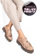 MOCASINI DAMA PIELE NATURALA ROZ 3S7795