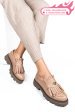 Mocasini dama piele naturala roz 3s7795
