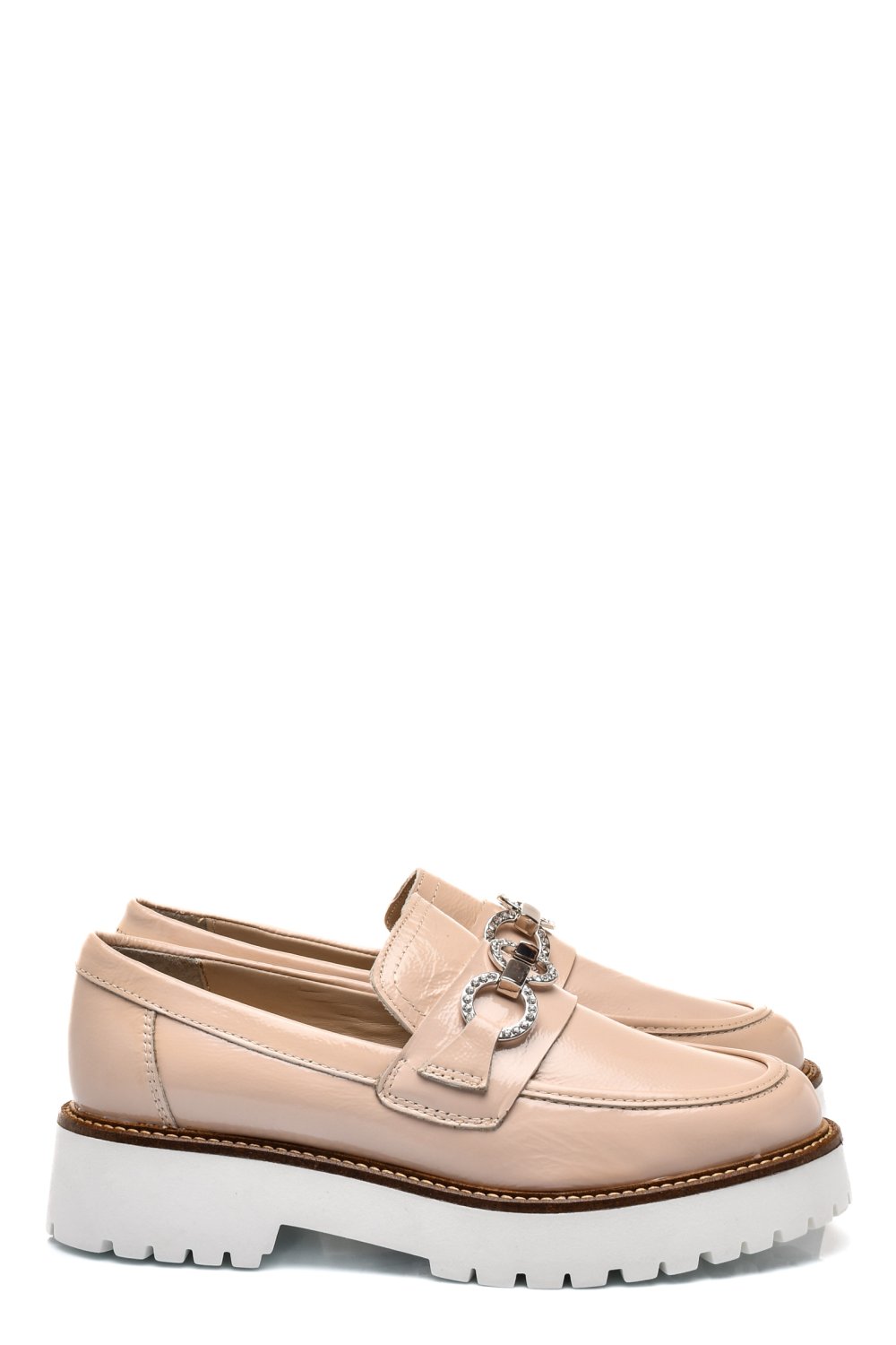 MOCASINI BEJ PIELE NATURALA LACUITA 0S777367