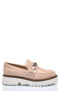 MOCASINI BEJ PIELE NATURALA LACUITA 0S777367