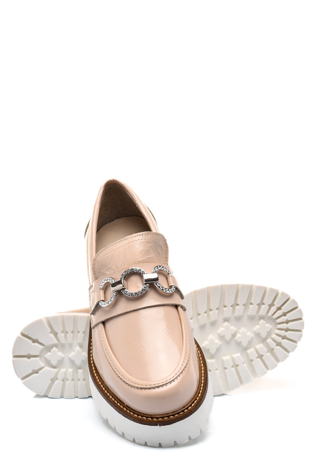 MOCASINI BEJ PIELE NATURALA LACUITA 0S777367