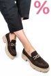 Mocasini maro piele naturala intoarsa 1s776391