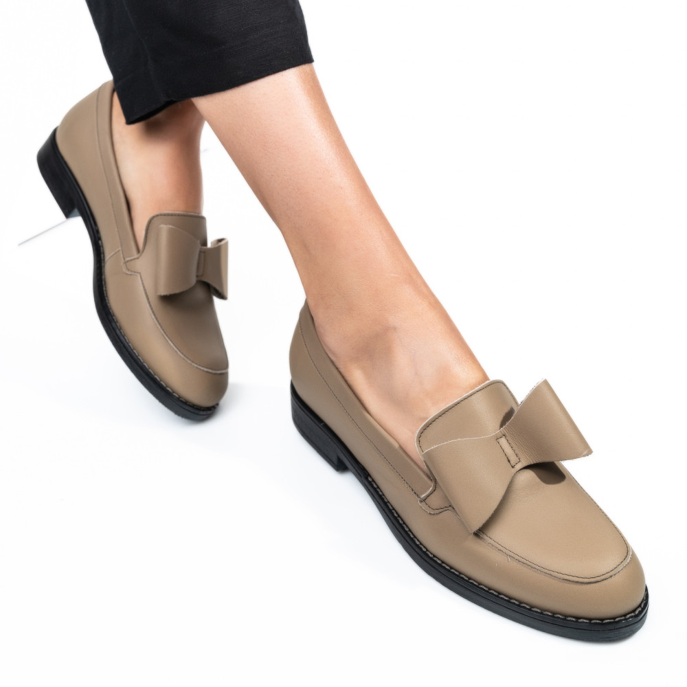 MOCASINI MARO INCHIS PIELE NATURALA 2S77110