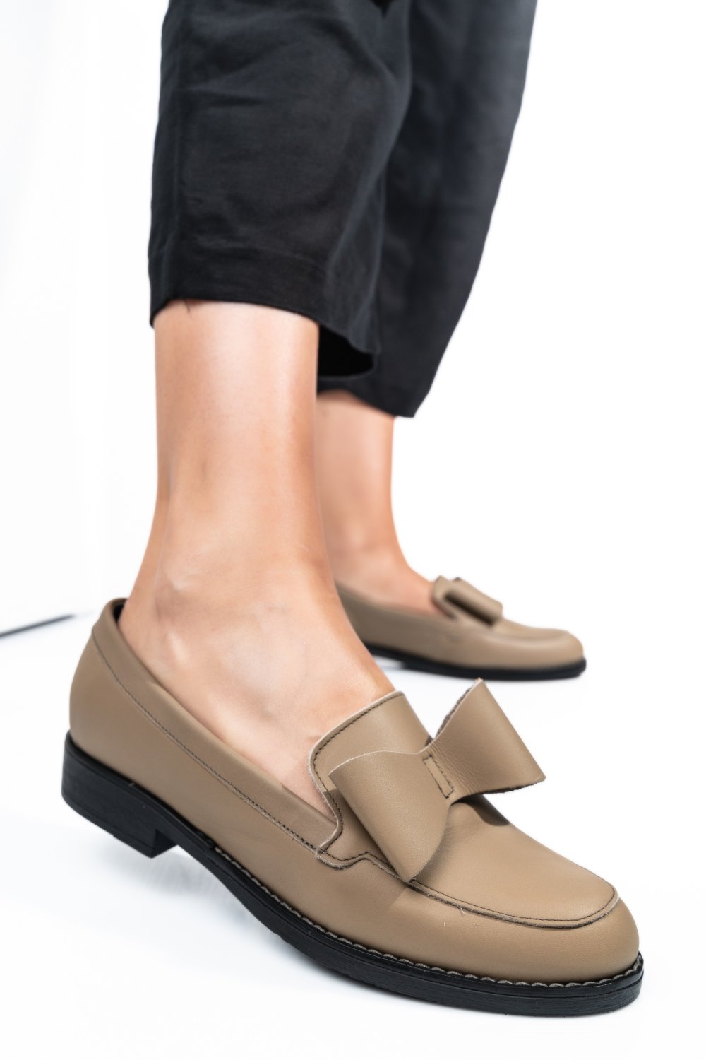 MOCASINI MARO INCHIS PIELE NATURALA 2S77110