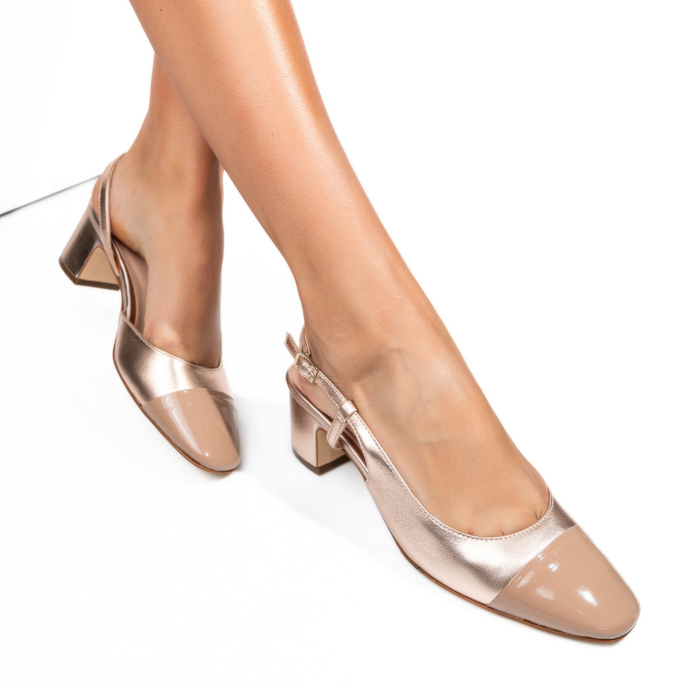SANDALE BRONZ PIELE NATURALA 7006301001