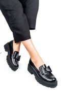 MOCASINI NEGRI PIELE NATURALA 2S77110B