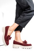 MOCASINI VISINII PIELE NATURALA INTOARSA 2S77110B