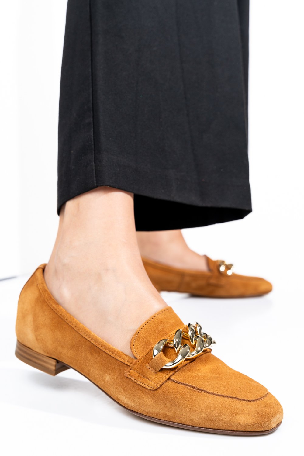 BALERINI CAMEL PIELE NATURALA INTOARSA FS77OGONY