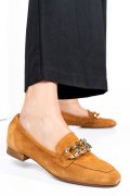 BALERINI CAMEL PIELE NATURALA INTOARSA FS77OGONY