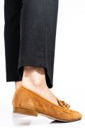 BALERINI CAMEL PIELE NATURALA INTOARSA FS77OGONY