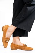 BALERINI CAMEL PIELE NATURALA INTOARSA FS77OGONY