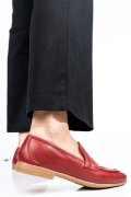 BALERINI ROSII PIELE NATURALA 1S77GET150