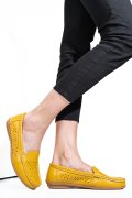 MOCASINI YELLOW PIELE NATURALA NERYS