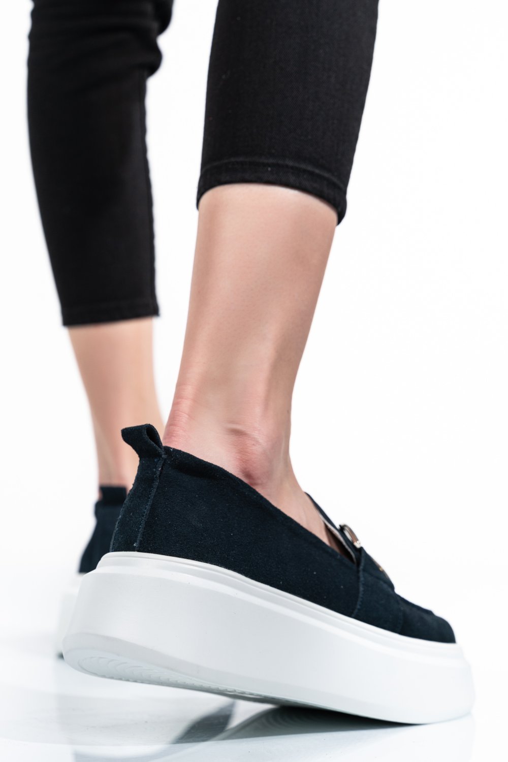 MOCASINI BLEUMARIN PIELE NATURALA INTOARSA SSPD306