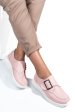 Pantofi sport roz piele naturala tsp5010