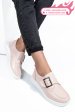 Pantofi sport roz piele naturala lacuita tsp5010