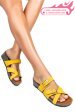 Sandale yellow piele naturala intoarsa fspederica