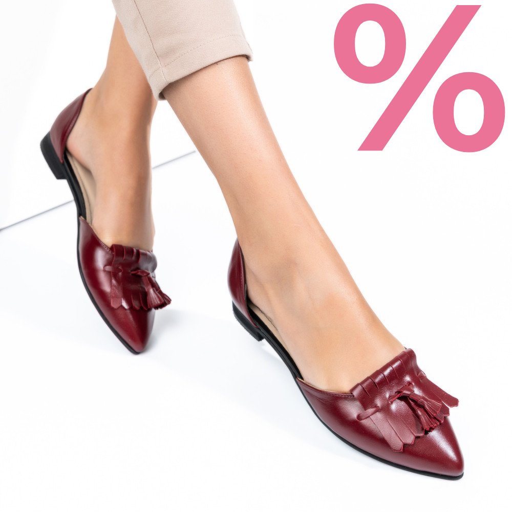 BALERINI VISINII PIELE NATURALA 3S7730