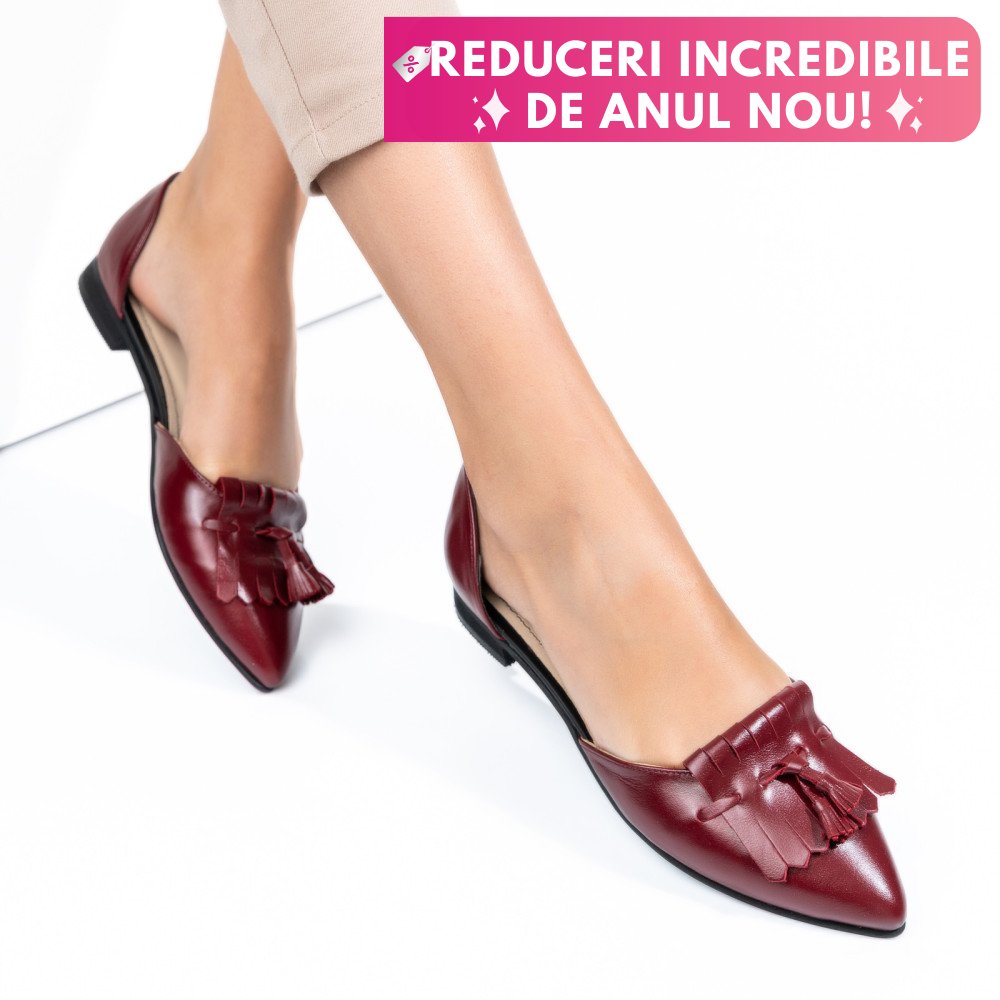 BALERINI VISINII PIELE NATURALA 3S7730