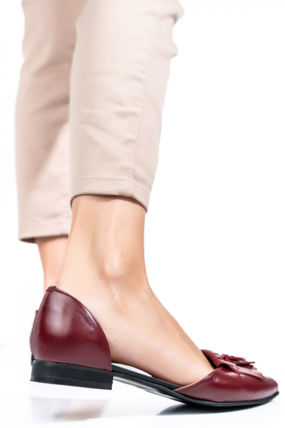 BALERINI VISINII PIELE NATURALA 3S7730