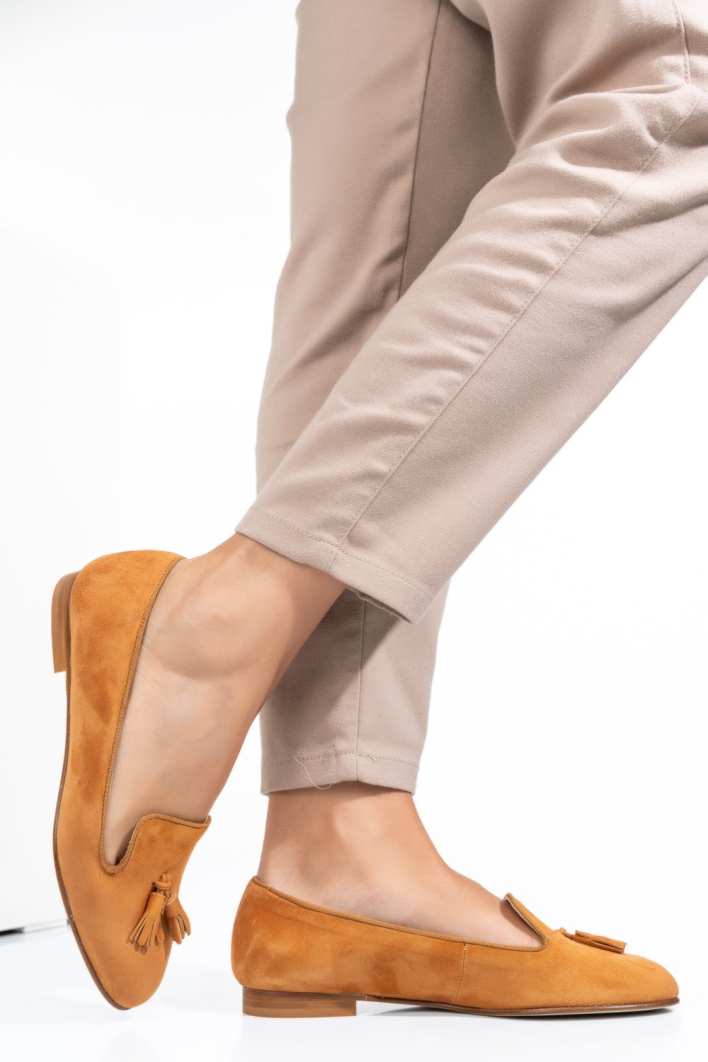 BALERINI MARO PIELE NATURALA INTOARSA RS77OUMBA