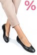 Balerini negri piele naturala de8502p05