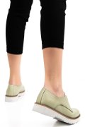 PANTOFI VERDE DESCHIS PIELE NATURALA 1S7792656