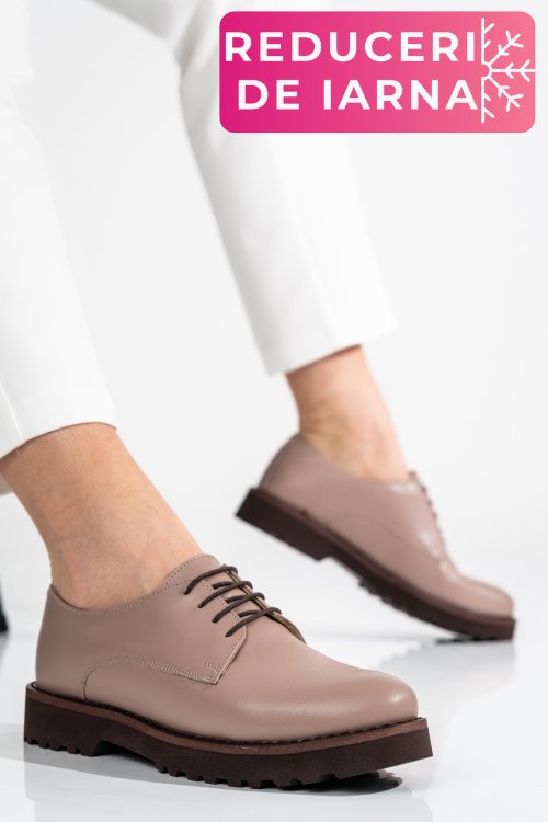 Pantofi nude piele naturala 1s7792656
