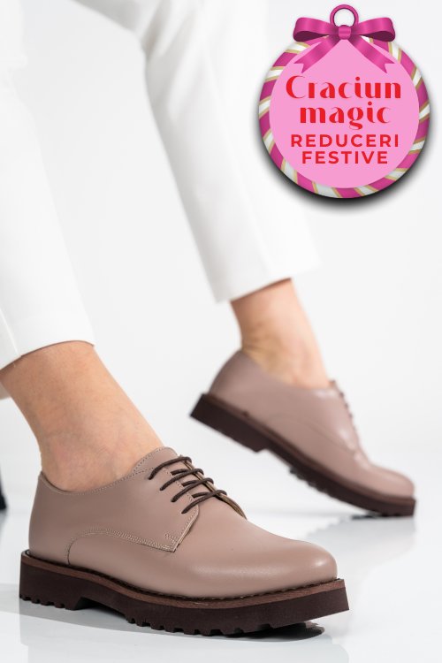 Pantofi nude piele naturala 1s7792656