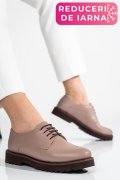 PANTOFI NUDE PIELE NATURALA 1S7792656