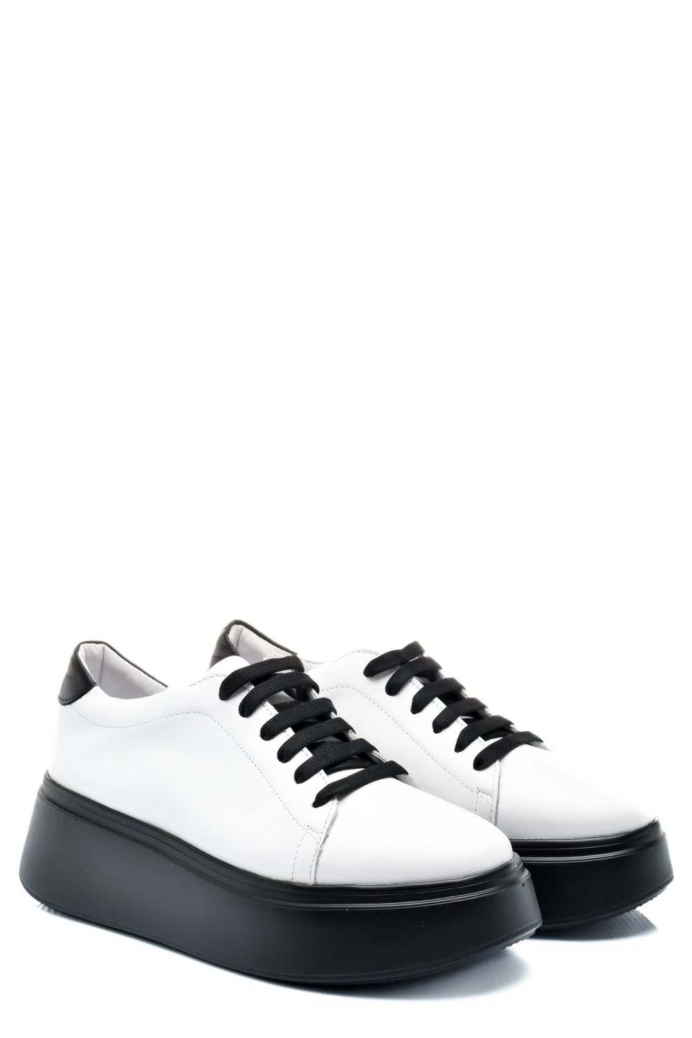 PANTOFI ALBI PIELE NATURALA 2S7741610NP