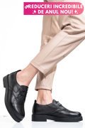 PANTOFI NEGRI PIELE NATURALA 2S7741603NP