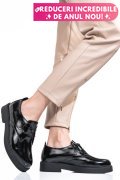 PANTOFI NEGRI PIELE NATURALA LACUITA 2S7741603NPK