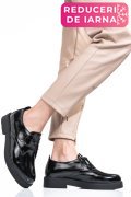 PANTOFI NEGRI PIELE NATURALA LACUITA 2S7741603NPK
