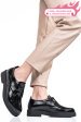 Pantofi negri piele naturala lacuita 2s7741603npk