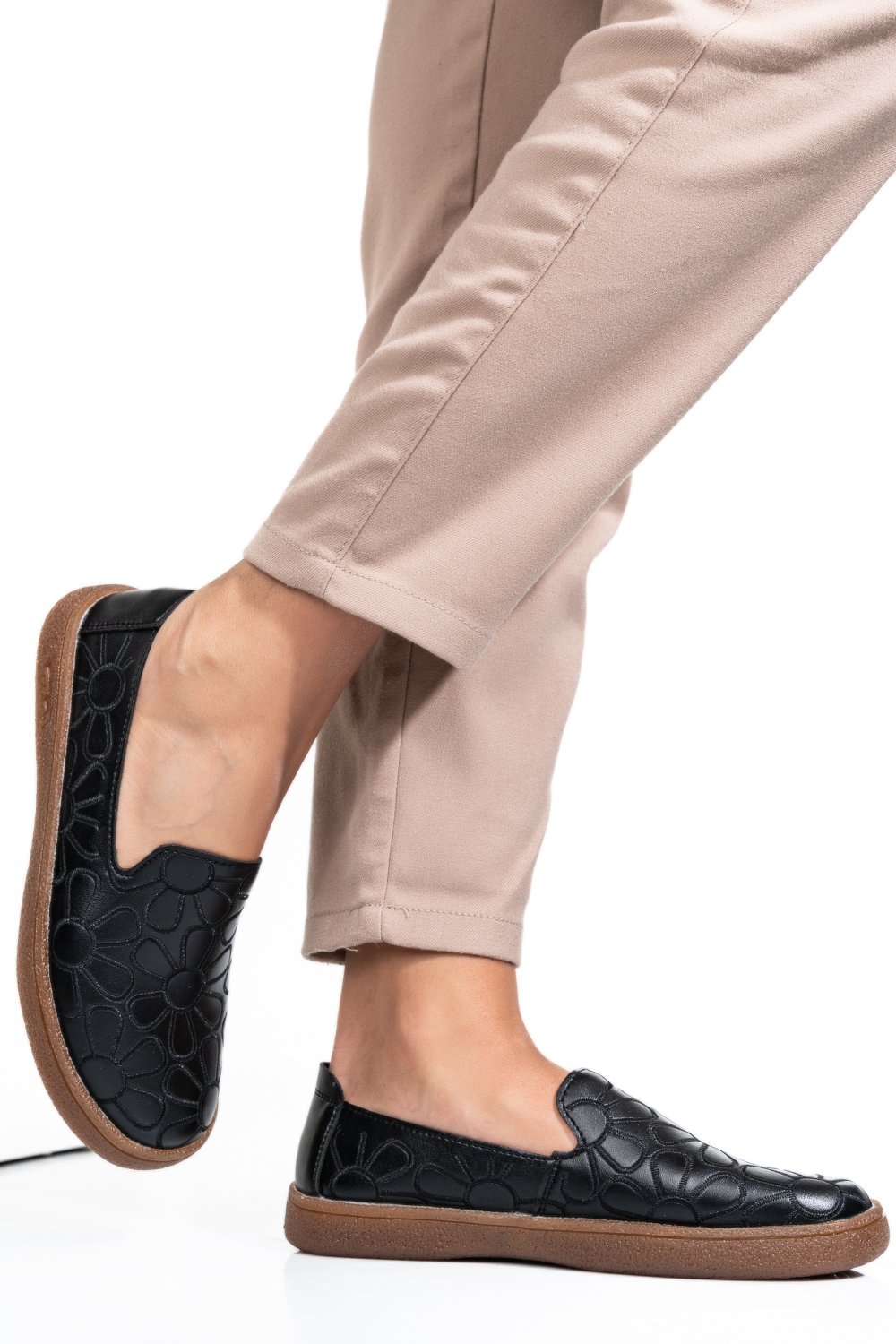 MOCASINI NEGRI PIELE NATURALA 2SP02-2