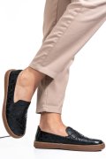 MOCASINI NEGRI PIELE NATURALA 2SP02-2