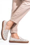 MOCASINI GRI PIELE NATURALA 2SP02-1