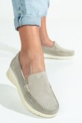 ESPADRILE BEJ PIELE NATURALA INTOARSA DSPOLLEY