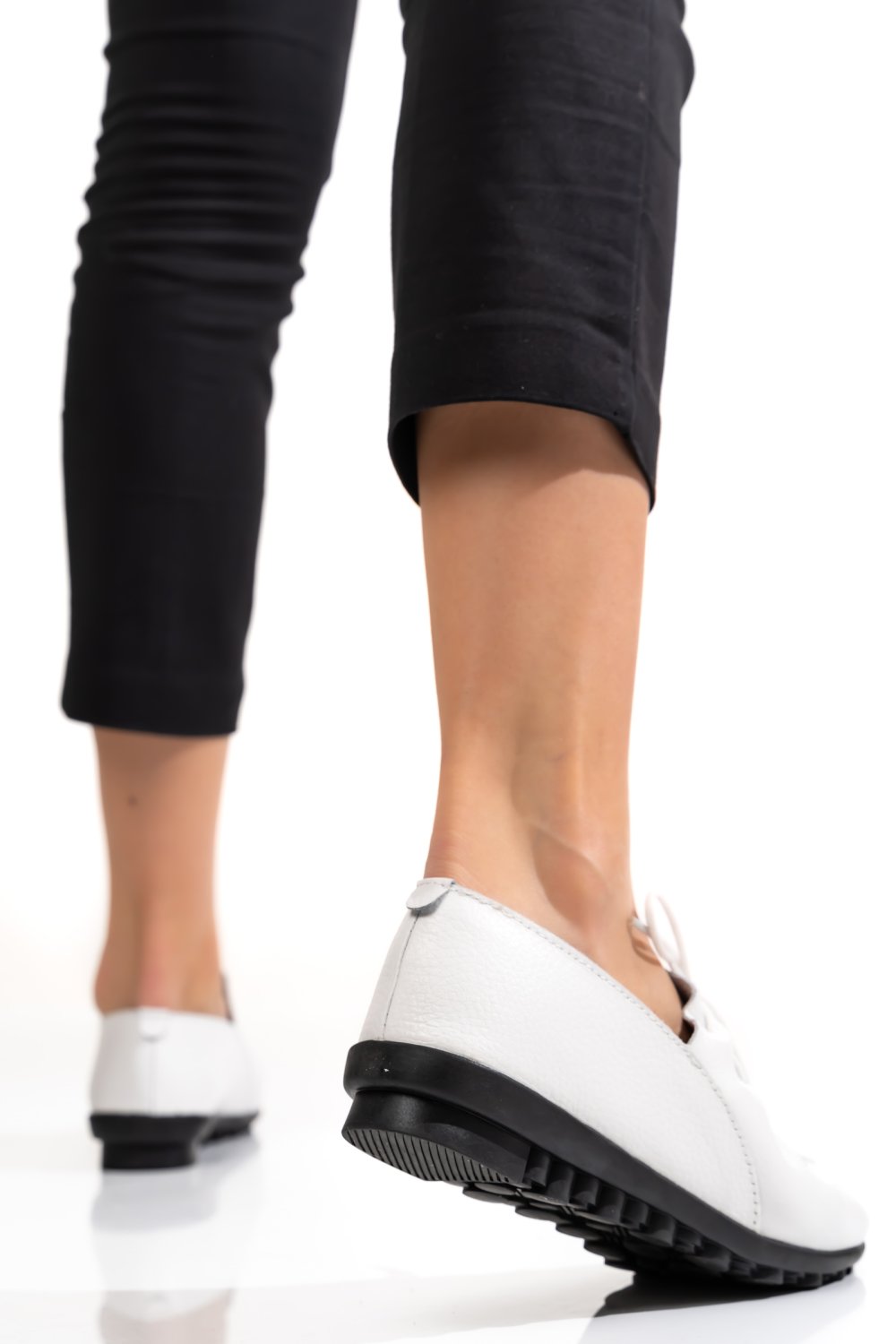 PANTOFI ALBI PIELE NATURALA 1SP01SP